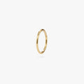 This is a silver clicker earring color:null|gold