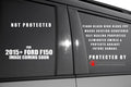 2015-2025 Ford F-Series Truck | 4 Piece | Gloss Black PPF/Vinyl | Pillar Protector/Overlay Kit
