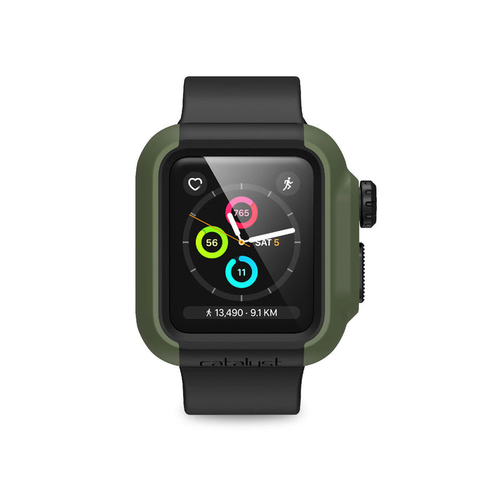 38mm – Series 3 / 2 / Rugged / Army Green / Eco Pkg
