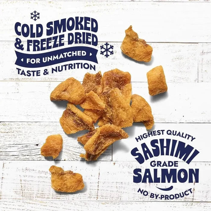 4oz Freeze-Dried Salmon Nuggets for Dogs, 4ozDog TreatsFound My Animal