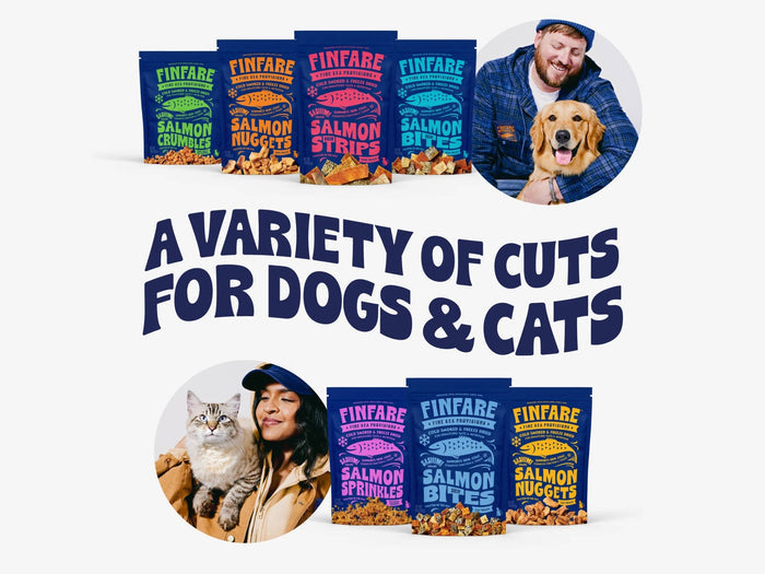 4oz Freeze-Dried Salmon Nuggets for Dogs, 4ozDog TreatsFound My Animal