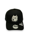 4UCAPS BULLY (BLK/SILVER) "9FIFTY AFRAME" NEW ERA SNAPBACK