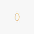 8mm seamless pave clicker in gold color:null|gold