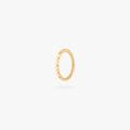 8mm pyramid clicker in gold color:null|gold