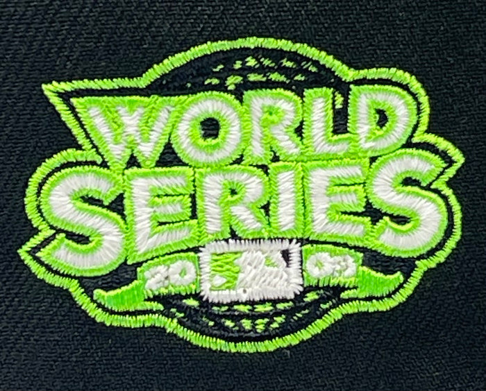 NEW YORK YANKEES (2009 WS "DIFFERENTLY UPTOWN") NEW ERA 59FIFTY FITTED (GLOW IN THE DARK)