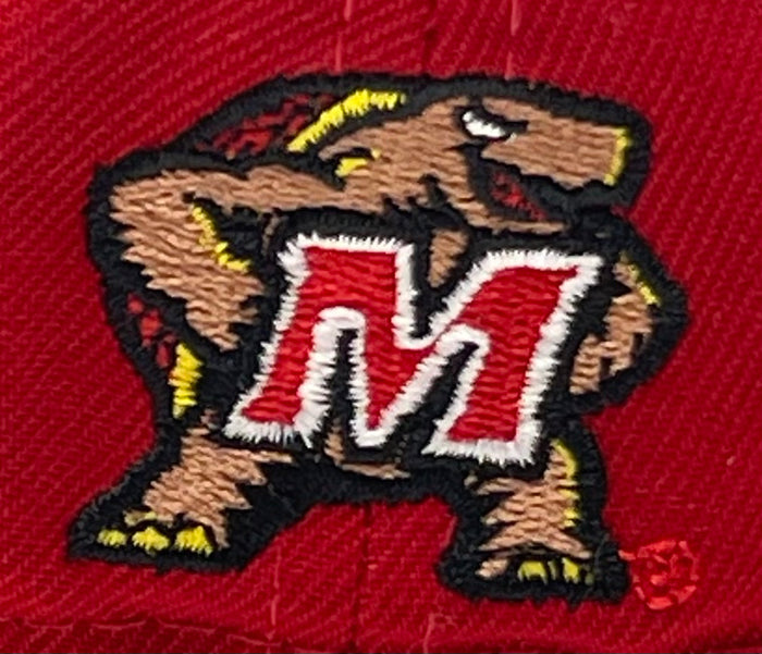 MARYLAND TERRAPINS (RED) NEW ERA 59FIFTY FITTED