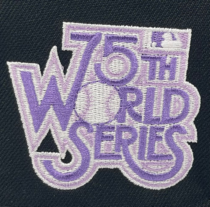 NEW YORK YANKEES (BLACK/PURPLE) (1978 WORLDSERIES) NEW ERA 59FIFTY FITTED