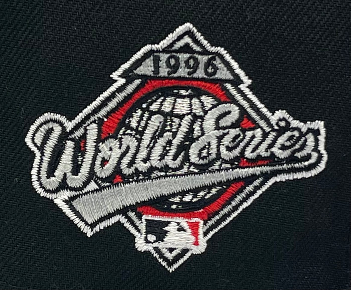 NEW YORK YANKEES (BLK/RED) "Y LOGO" (1996 WS) NEW ERA 59FIFTY FITTED