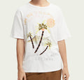 SCOTCH & SODA "ORGANIC GRAPHIC SLUB" T-SHIRT