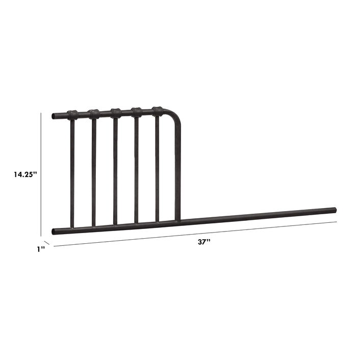 M25599UR,Namesake,Mini Toddler Bed Conversion Kit (Abigail-Winston) in Vintage Iron