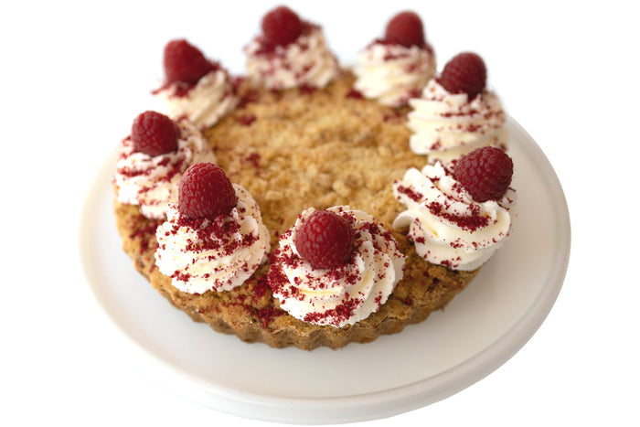 Almond Raspberry Tart by Crumble Crate