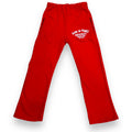 ALONE IN FRANCE UNIVERSITY FLARE (RED) JOGGER