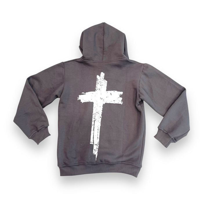 ALONE IN FRANCE UNIVERSITY (SMK GREY) HOODIE
