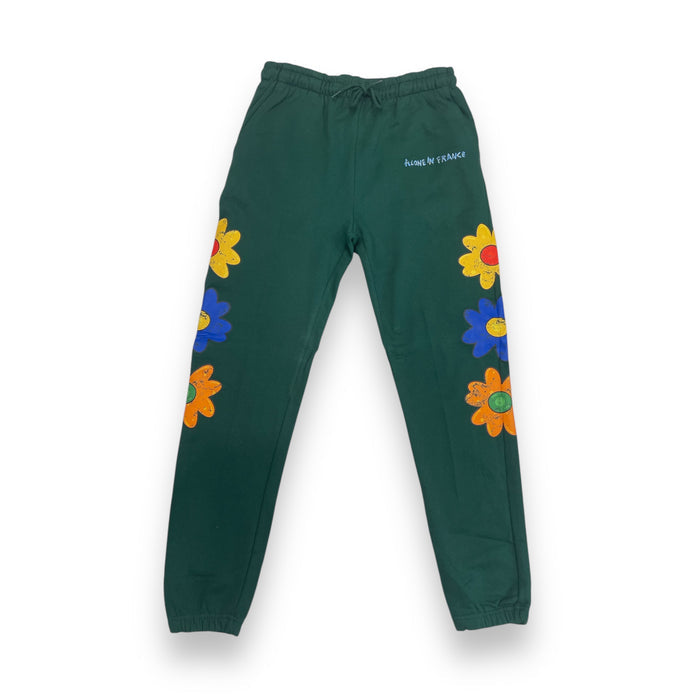 ALONE IN FRANCE "WORLD TOUR" (DARK GREEN) JOGGER