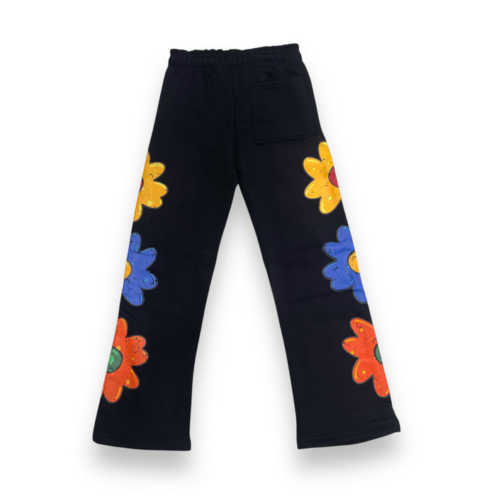 ALONE IN FRANCE "WORLD TOUR" FLARE (BLACK) JOGGER