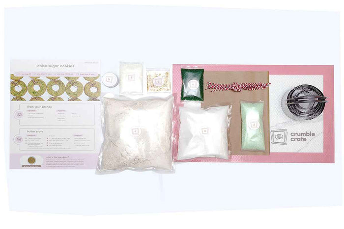 Anise Sugar Cookies by Crumble Crate