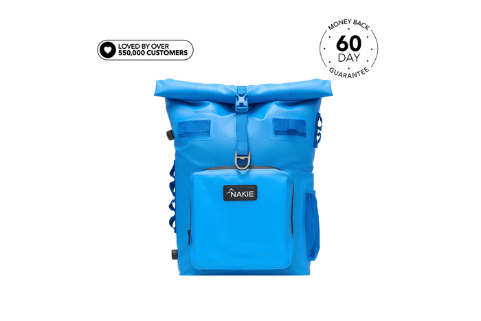 Arctic Blue - Recycled Cooler Backpack