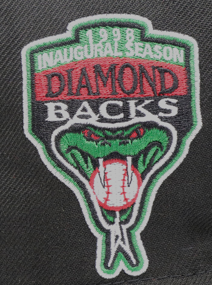ARIZONA DIAMONDBACKS "1998 INAUGURAL SEASON" NEW ERA 59FIFTY FITTED (RED UNDER VISOR)
