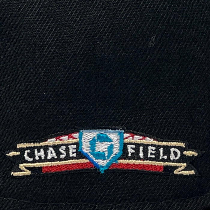 ARIZONA DIAMONDBACKS (BLK/H-RED) CHASE FIELD NEW ERA 59FIFTY FITTED (GREY BRIM)
