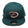 ARIZONA DIAMONDNBACKS "2001 WORLDSERIES" NEW ERA 9FIFTY SNAPBACK (RED UNDER VISOR)