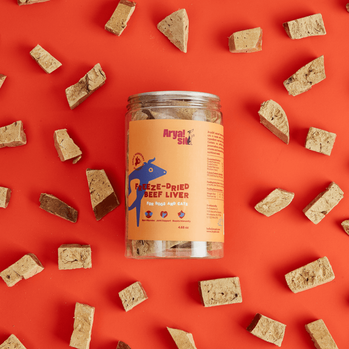 AryaSit! Freeze-Dried Beef LiverDog TreatsFound My Animal