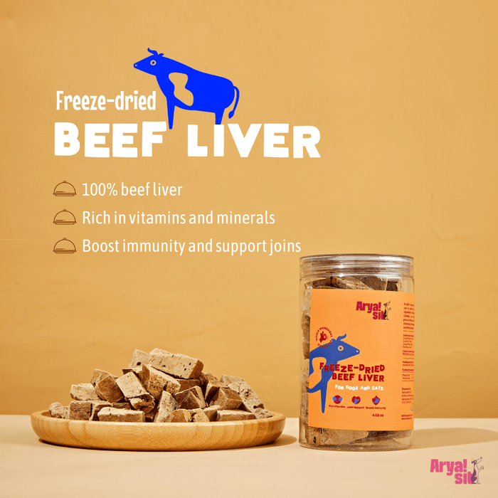 AryaSit! Freeze-Dried Beef LiverDog TreatsFound My Animal