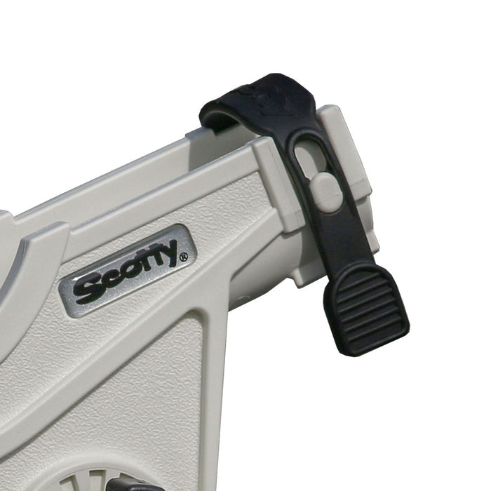 Bait Caster/Spinning Rod Holder - White - With T Bolt Bracket