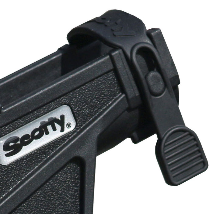 Baitcaster/Spinning Rod Holder - Black - With T Bolt Bracket