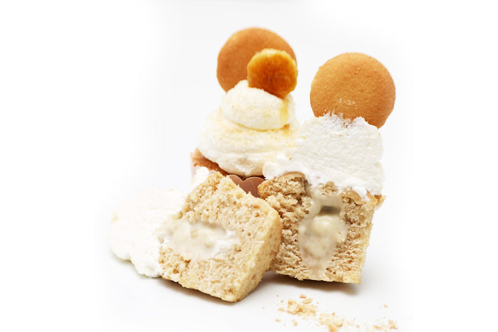 Banana Pudding Cupcakes by Crumblecrate.com