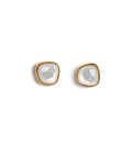 Bay Studs in Mother-of-Pearl