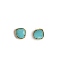 Bay Studs in Turquoise