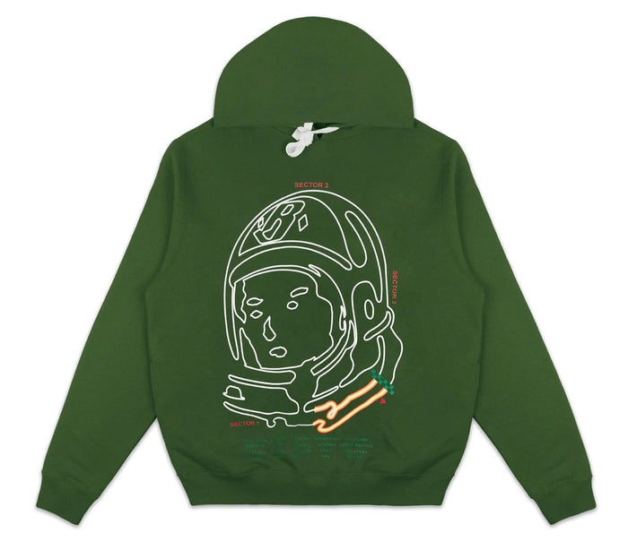 BBC "TRIALS" HOODIE GREEN
