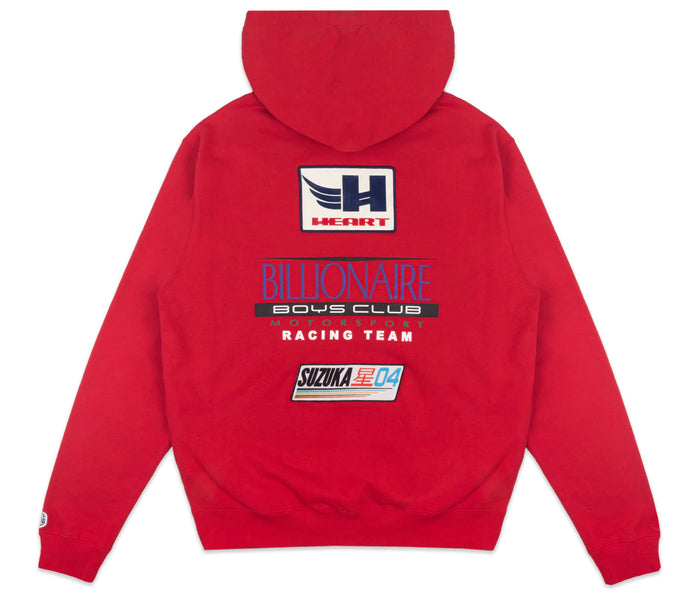BBC "TRIALS" HOODIE RED
