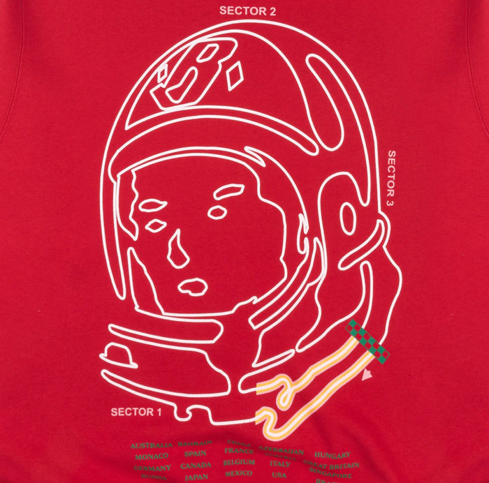 BBC "TRIALS" HOODIE RED