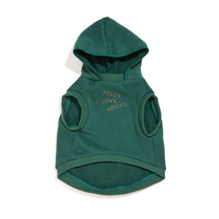 Big Full Heart Animal Hoodie, Hunter Green + PineBig Full Heart Animal HoodiesFound My AnimalXS