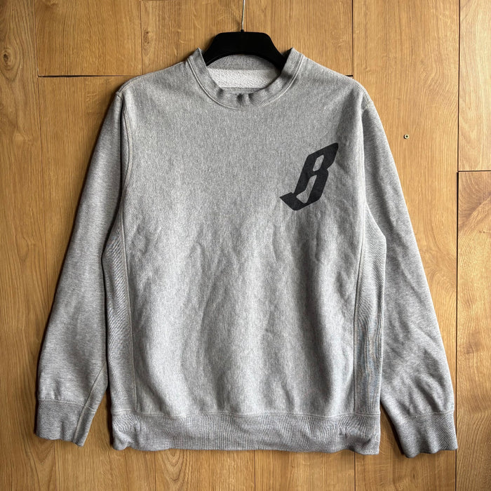 Billionaire Boys Club Astronaut Crewneck Sweatshirt Grey Large Made in Canada