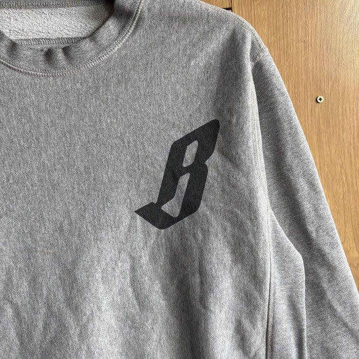 Billionaire Boys Club Astronaut Crewneck Sweatshirt Grey Large Made in Canada