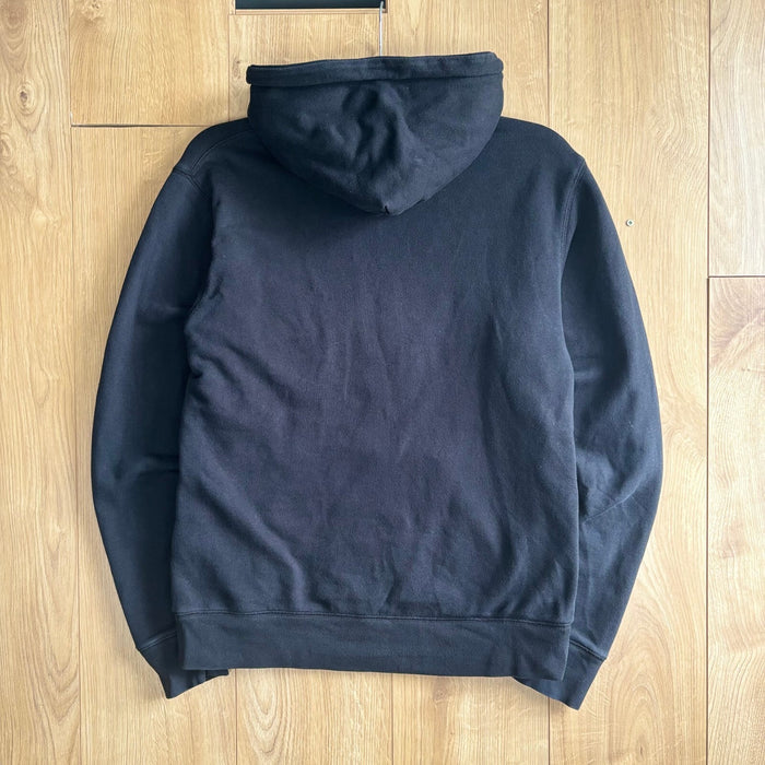 billionaire boys club black white logo thick hoodie size M
