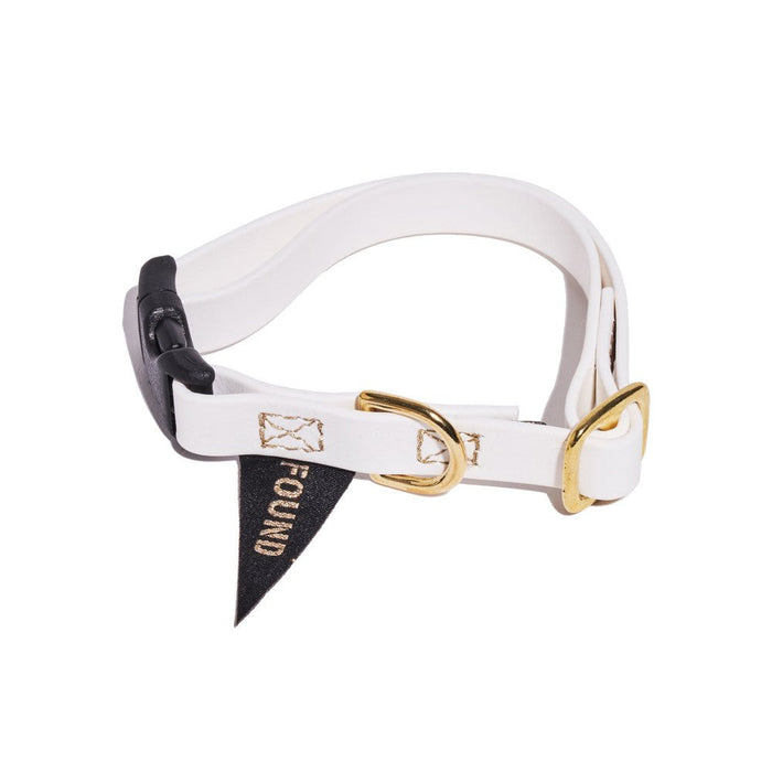 Biothane® Leather Alternative Dog & Cat Collar – Waterproof & Durable | WhiteDog CollarsFound My AnimalXS