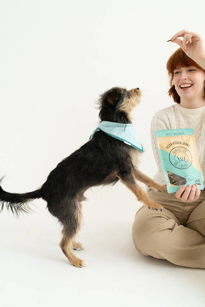 Bison Burger Jerky - Winnie Lou - The Canine CompanyDog TreatsFound My Animal