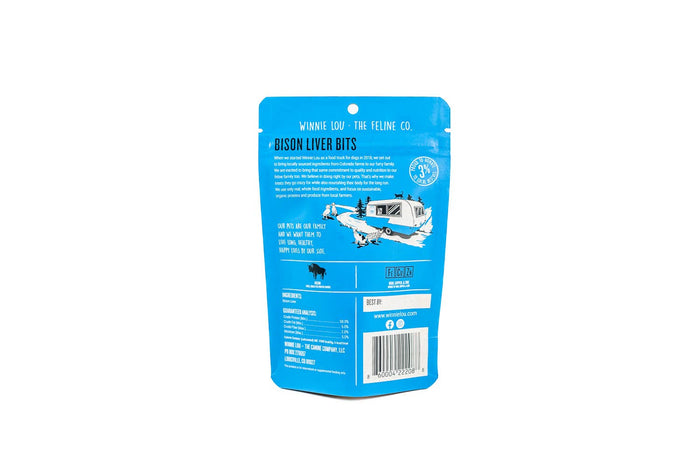 Bison Liver Bits - CatCat TreatsFound My Animal