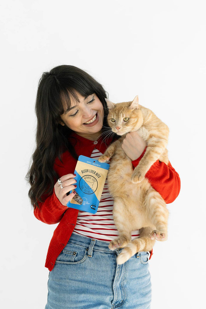 Bison Liver Bits - CatCat TreatsFound My Animal