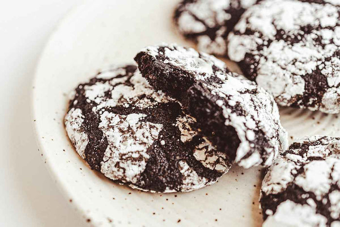 Black Forest Crinkle Cookies by Crumble Crate