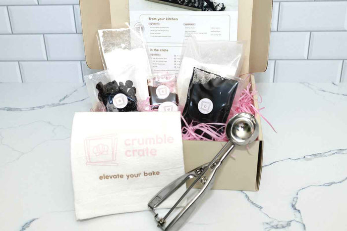 Black Forest Crinkle Cookies by Crumble Crate
