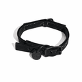 Black Washable Velvet Cat & Dog Collar – Matte Black HardwareDog CollarsFound My AnimalXS