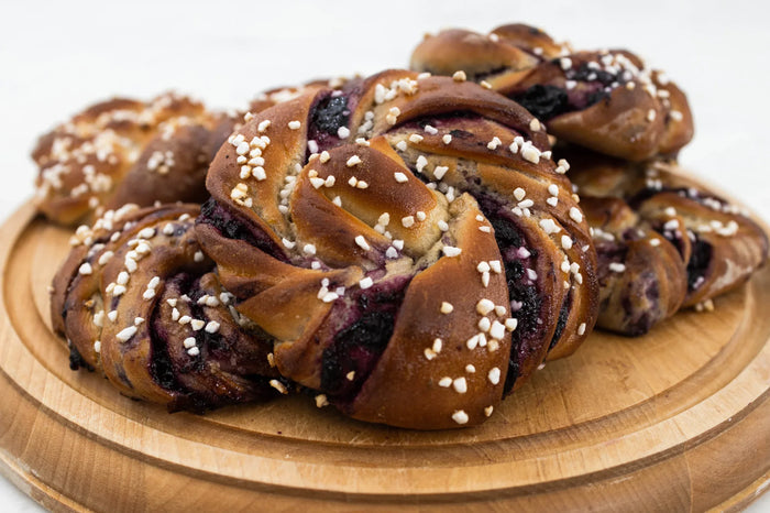 Blueberry Knots by Crumble Crate