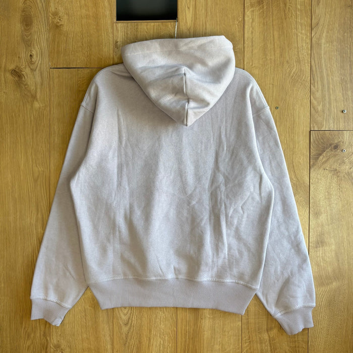 BNWT AVX Avirex Dept Vital Hoodie Lilac Embroidered Logo Oversized Heavyweight M