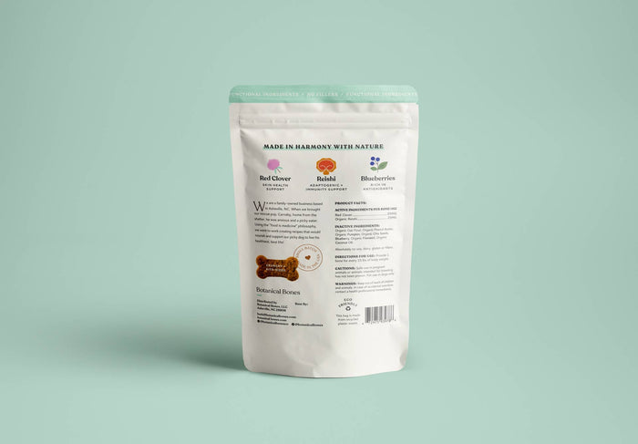 Botanical Bones - Flower Power Cookies - All Natural, Organic Dog TreatsDog TreatsFound My Animal