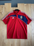 Adidas British & Irish Lions 2009 Polo Shirt Rugby South Africa Climacool Size L