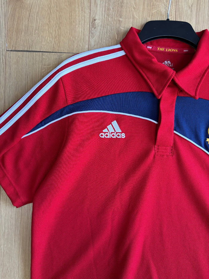 Adidas British & Irish Lions 2009 Polo Shirt Rugby South Africa Climacool Size L